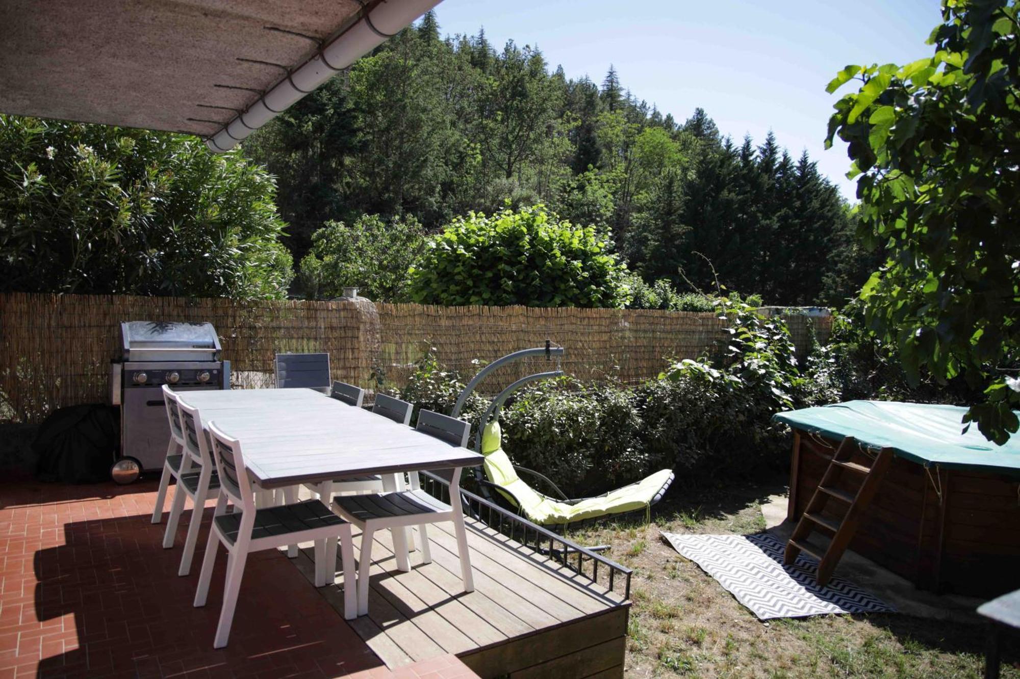 El Sola Spacieux Studio Avec Acces Jardin Et Piscine Corneilla-de-Conflent المظهر الخارجي الصورة